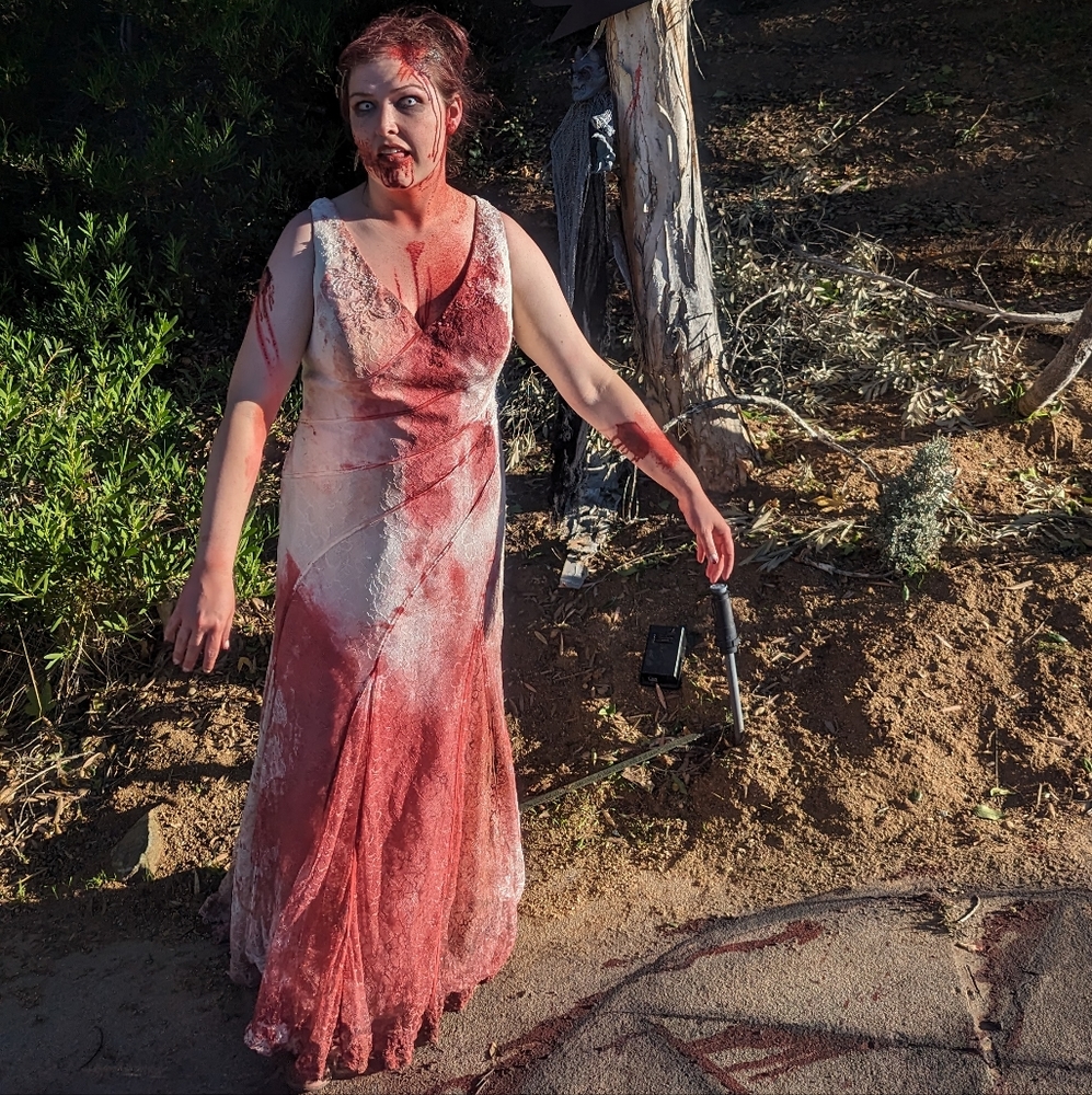 Halloween Zombie Bride Gown